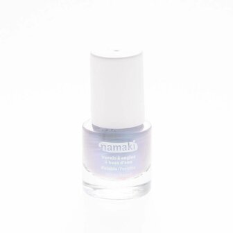 Namaki, doosje met drie afpelbare nagellakjes - Frosted Blue, Pale Pink, Bluish Silver - vegan