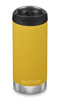 Klean Kanteen thermos schoolbeker Caf&eacute; Cap 355 ml - Geel